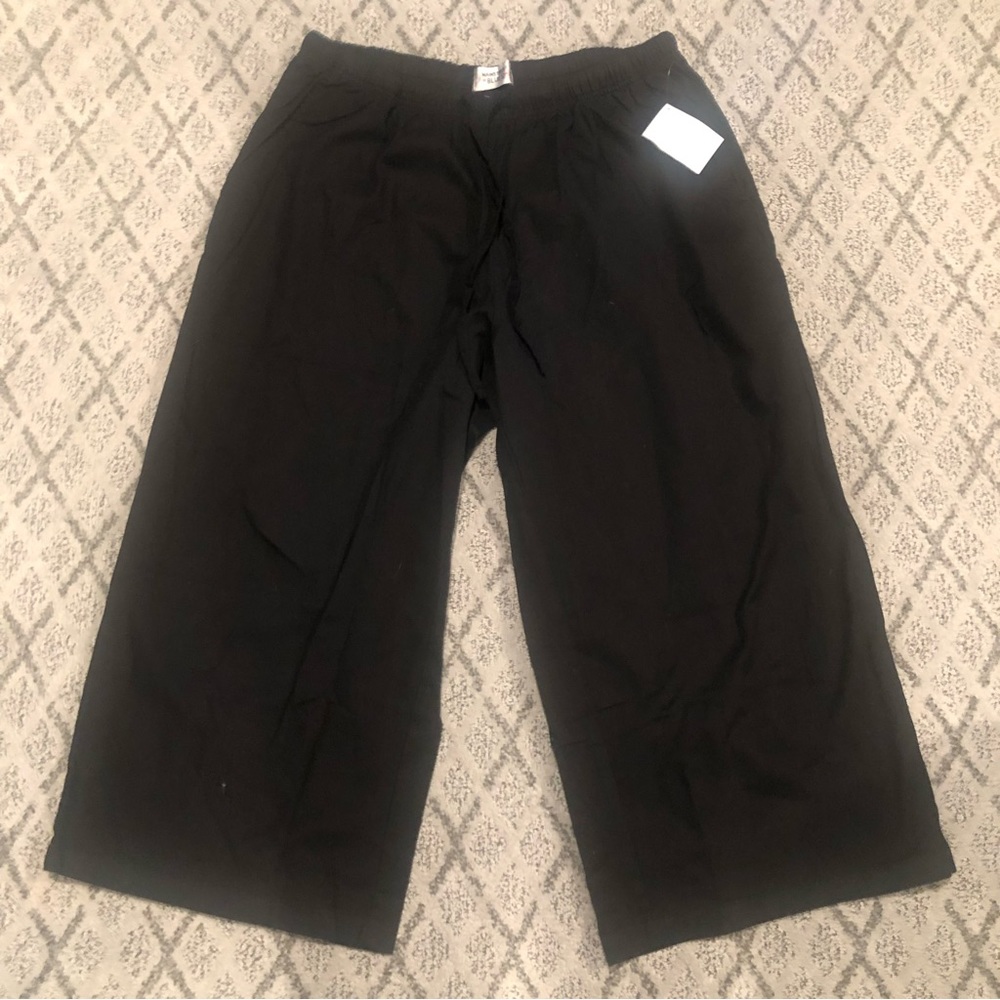 Main Street Blues Wide Leg 100% Cotton Pants 22W